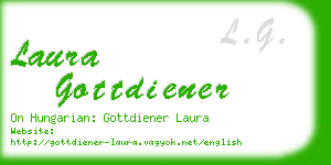 laura gottdiener business card